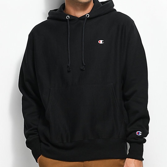 champion logo pullover hoodie